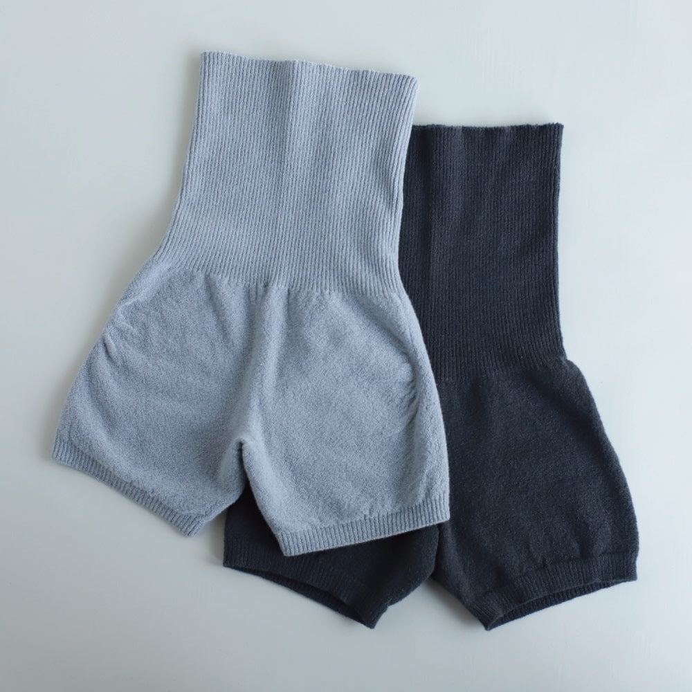 しめつけ感のない|カシミヤシルク腹巻きショートパンツ