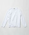 クリアコットン・リブロングスリーブTシャツ【FLAT】